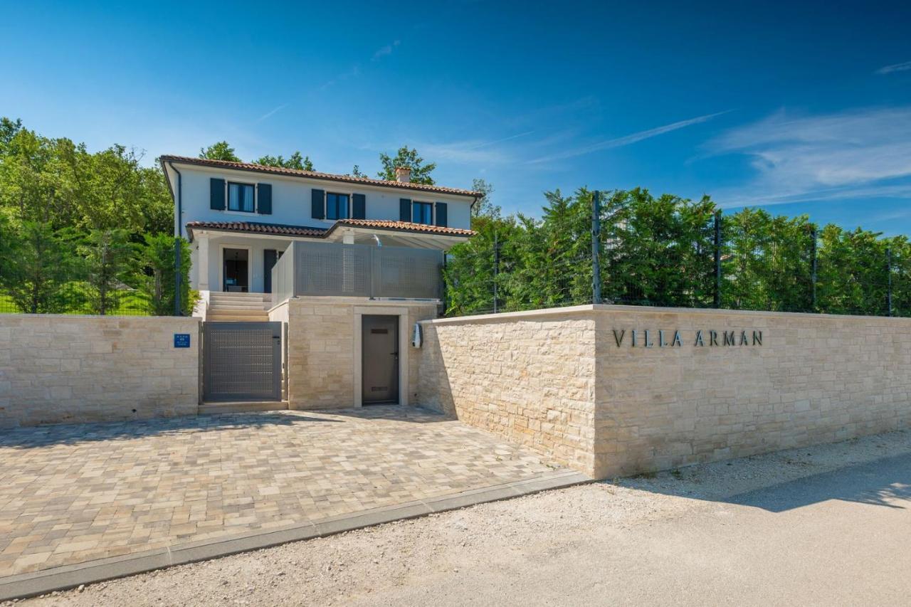 Luxury Villa Arman With Whirlpool In Visinada Vižinada Exterior foto